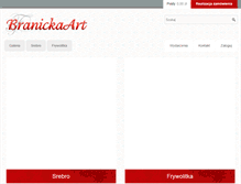 Tablet Screenshot of branickaart.com